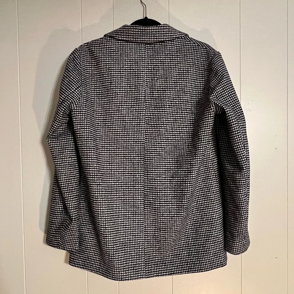 Missguided Oversized Houndstooth Blazer - Picture 2 of 7